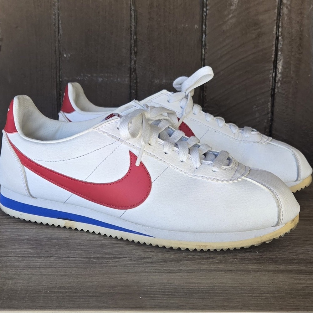 Nike Cortez White Leather Forest
Gump Men's Sneakers Size 8.5